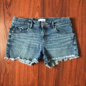 EUC LOFT Denim Cutoff Shorts - Size 2